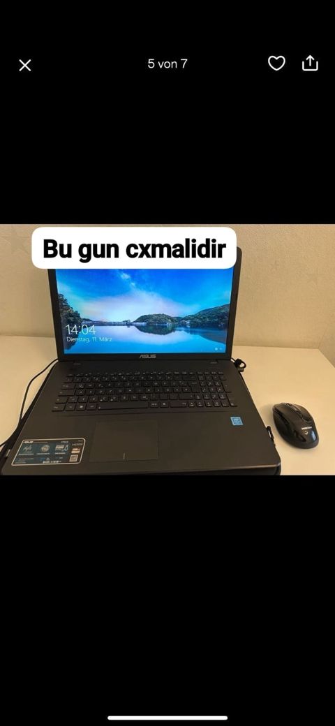 AAsus noutbok ideal veziyyetde satilir‼ 270 azn yeni format olunub — Digah