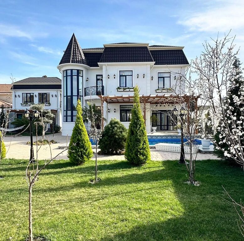 Satılır 7 otaqlı həyət evi/bağ evi 400 m² — Ev, villa, Bakı (3)