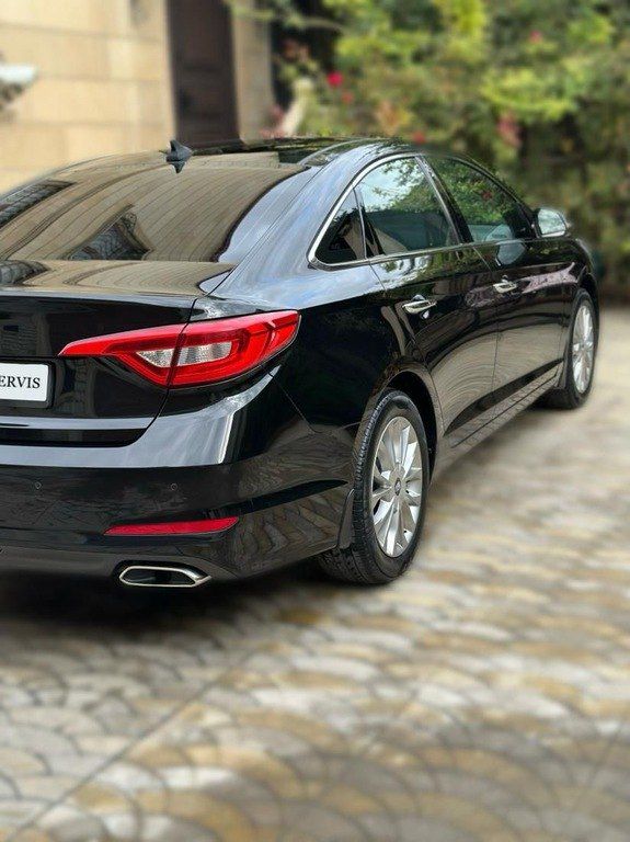 Hyundai Sonata, 2.4 L, 2015 il, 81 000 km — Avtomobillər, Bakı (4)