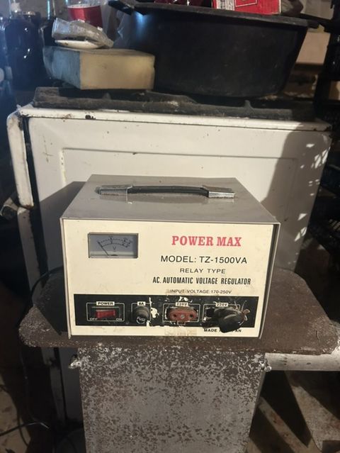 Power MAX avtomatik gərginlik tənzimləyicisi (AVR) - Model: TZ-1500VA — Gəncə