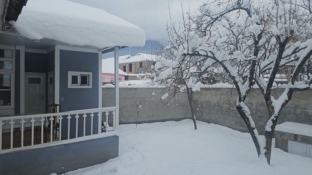 İcarəyə verilir 2 otaqlı həyət evi/bağ evi 55 m² — Ev, villa, Qəbələ (7)