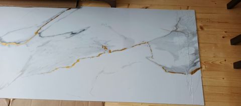 Böyük ölçülü dekorativ panel – mərmər effekti 64/280 - Material — Bakı