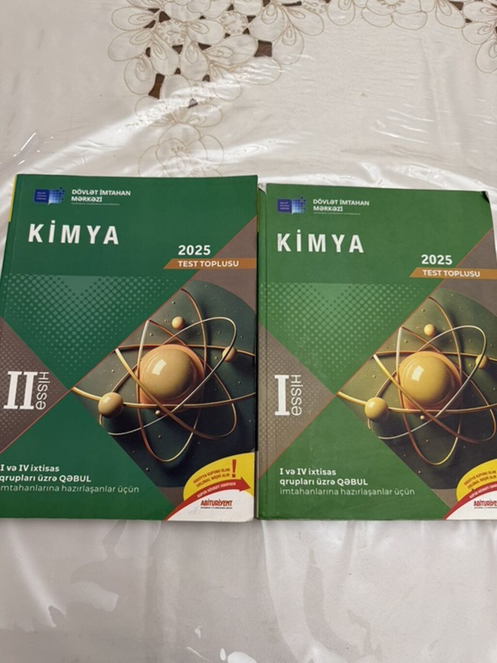 Məhsul: Kimya 2025 Test Toplusu – Dövlət İmtahan Mərkəzi (DİM) - Hissə — Kitablar, Bakı