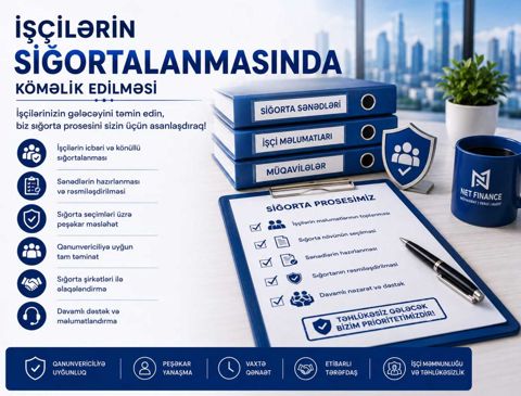 İşcilərin sığortalanmasında köməklik edilməsi — Bakı