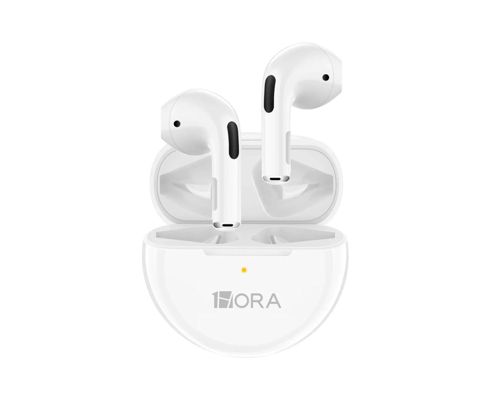 1HORA AUT119N White – TWS simsiz Bluetooth qulaqlıq — Bakı