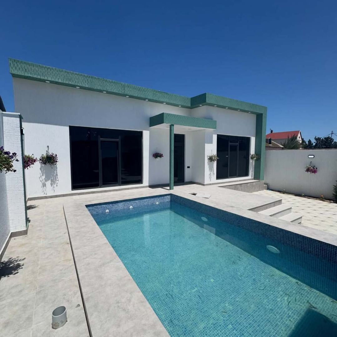 Satılır 4 otaqlı həyət evi/bağ evi 110 m² — Ev, villa, Bakı (3)