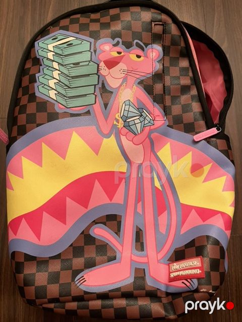 Sprayground “Pink Panther” dizaynlı bel çantası Təzədir. Xaricdən — Bakı