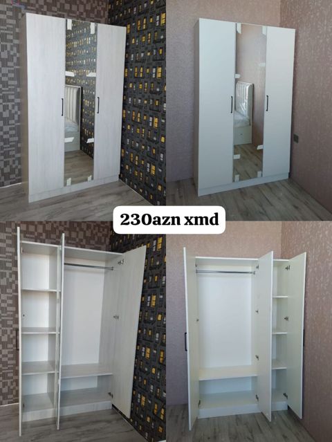 Dolab Sifariş ile hazirlanir Rəng seçimi mövcuddur Ölçü 1.20*2*47 — Saray