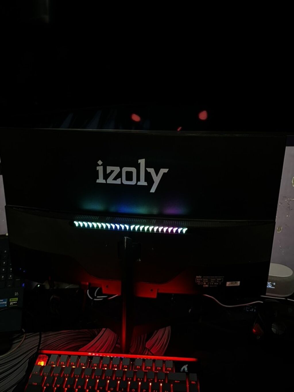 27 nch 240 hz dp ile 144 hdmi ile ips gamming monitor İzoly gaming — Elektronika, Xırdalan (3)