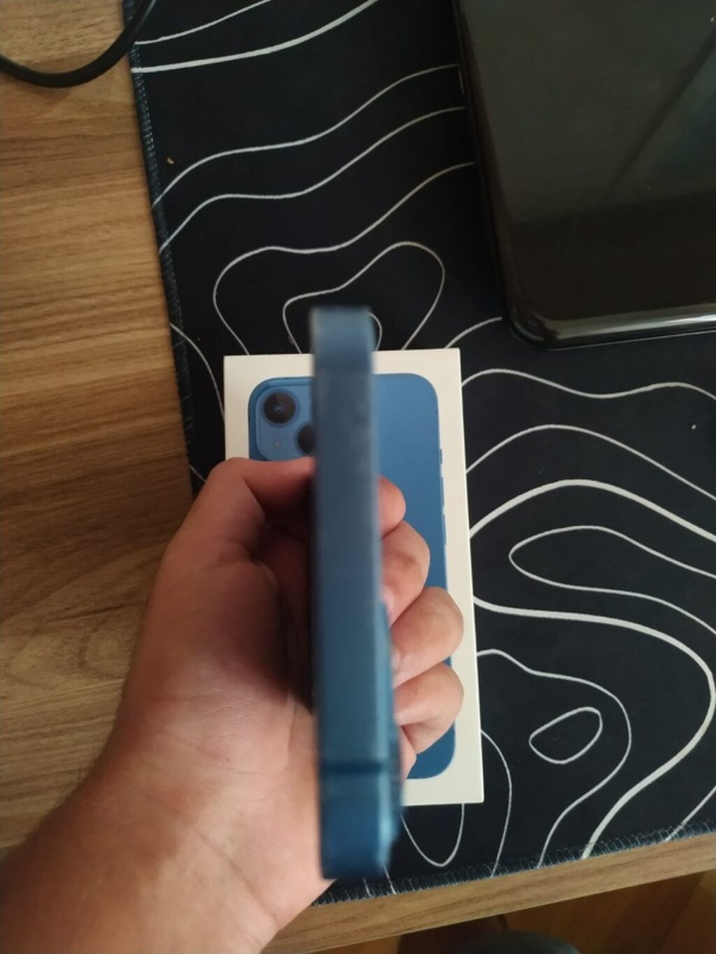 IPhone 13, Mavi, Face ID — Apple iPhone, Bakı (3)