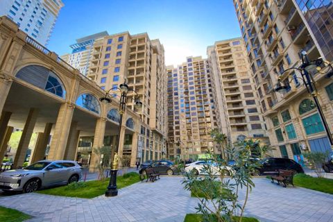 Satılır 4 otaqlı yeni tikili 210 m² — Bakı