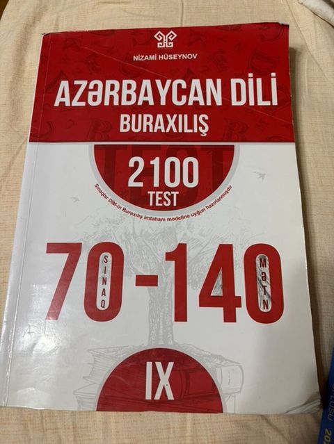 Nizami Hüseynov – “Azərbaycan dili Buraxılış” hazırlıq kitabı - 9-cu — Bakı