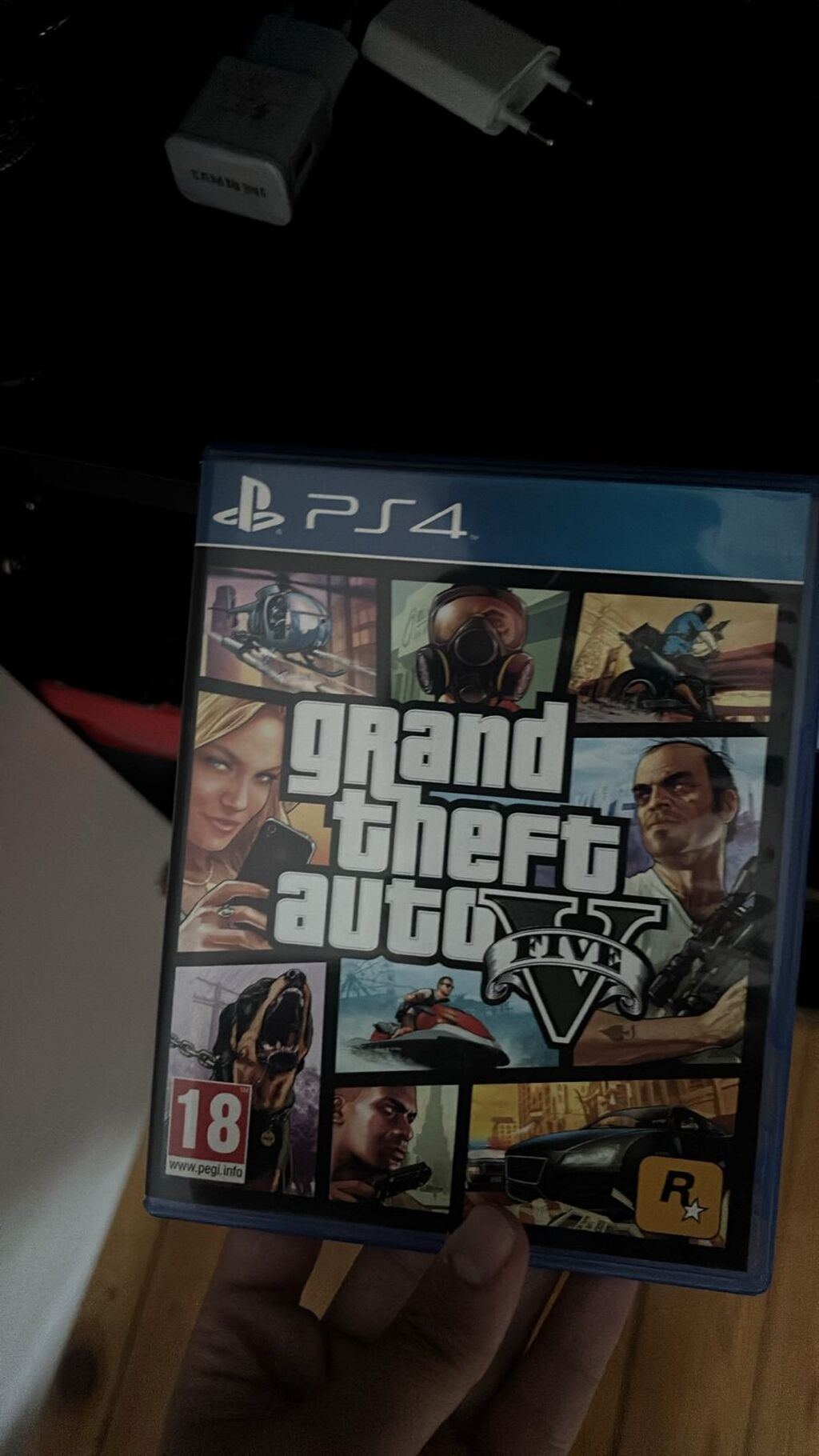 Sony PlayStation 4 oyun konsolu - PS4 FAT 500 yaddaw ustunde GTA — Elektronika, Bakı (2)