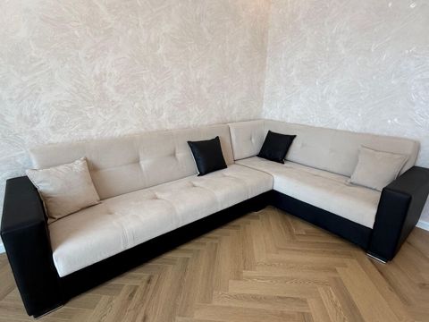 350 man(Suraxanı). Künc divan, açılir, yataq olur. Baza var. Ölçü — Min bir xirdavat dunyasi — Divanlar