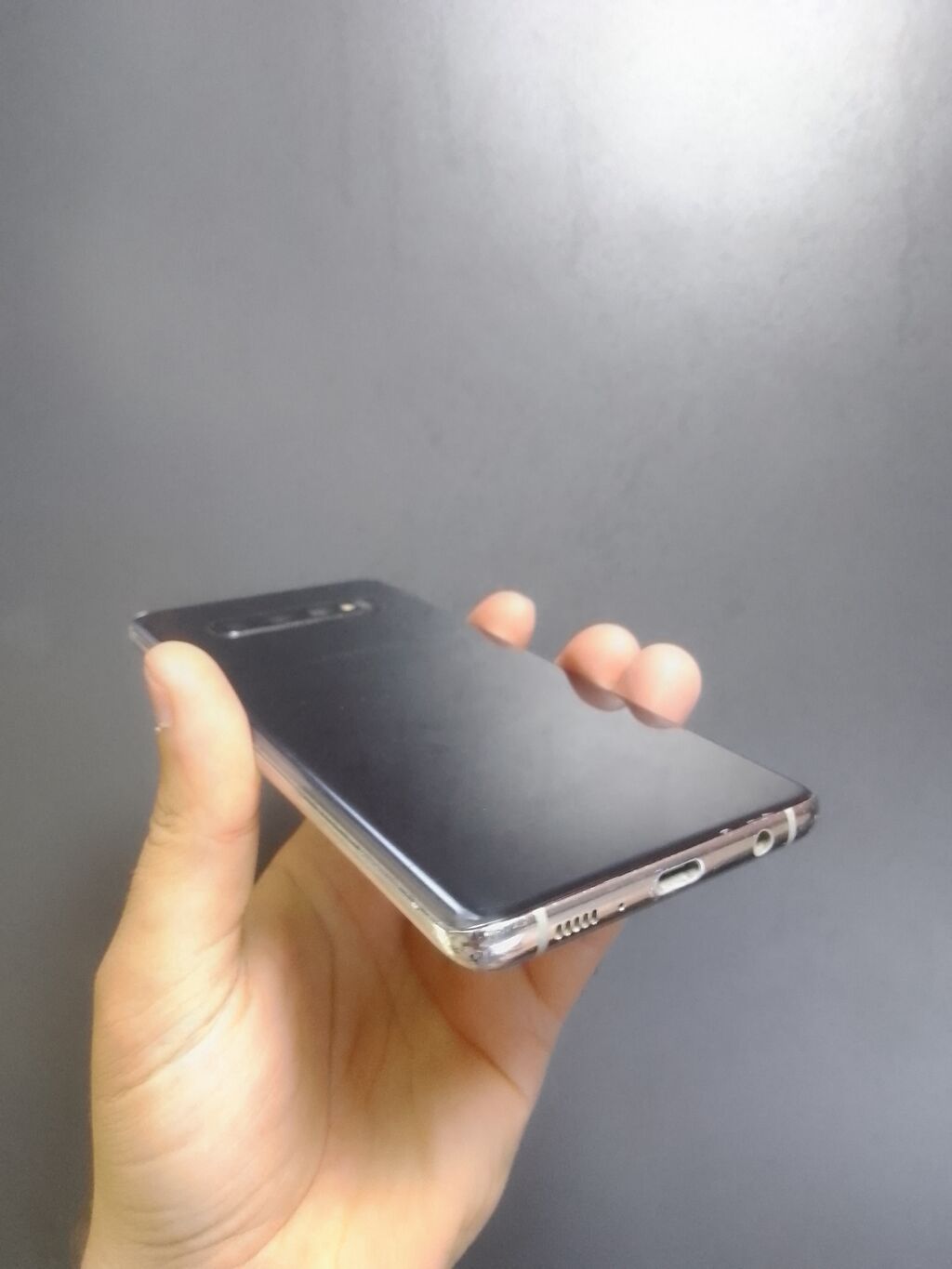 Samsung Galaxy S10 Plus, 128 GB, rəng - Qara, Simsiz şarj — Samsung, Masazır (5)
