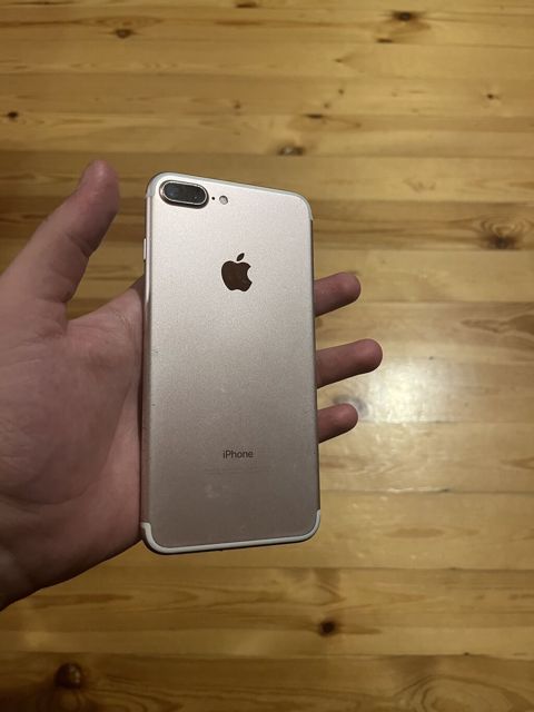 IPhone 7 Plus, 128 GB, Rose Gold, Zəmanət, Barmaq izi — Digah