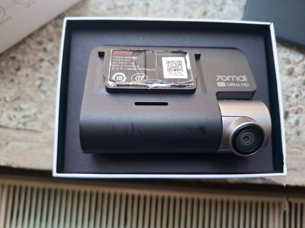 70mai Dash Cam 4K A800 videoregistratoru, Orijinal Samsung 128 GB — Elektronika, Bakı (4)