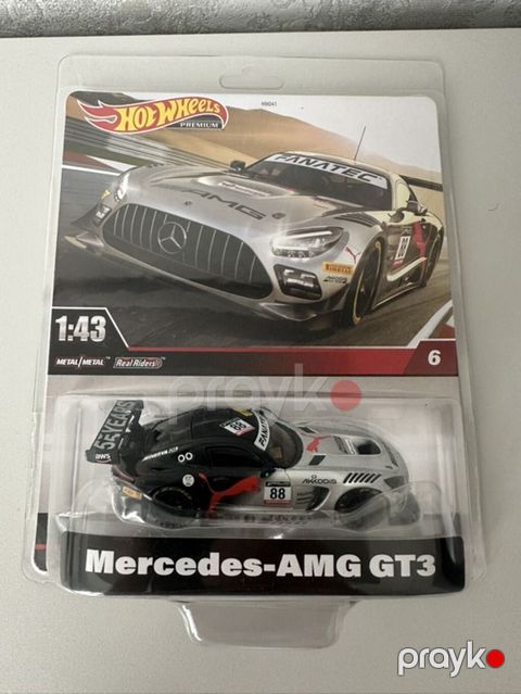 Hot Wheels Premium – Mercedes‑AMG GT3 miqyası 1:43 - Brend: Hot — Bakı