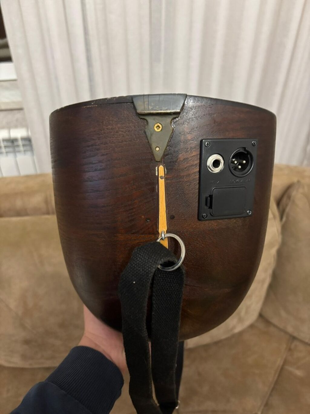Elektro bağlama (saz) – preamp və daxili tuner ilə - Korpus: tünd — Musiqiə alətləri, Digah (5)