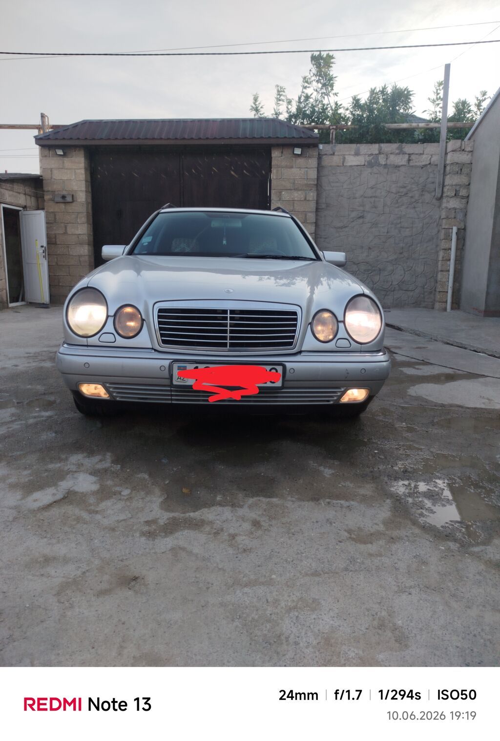 Mercedes-Benz E-Class (S210) universal/kombi kuzov Barter var - Gümüşü — Avto, Digah (3)