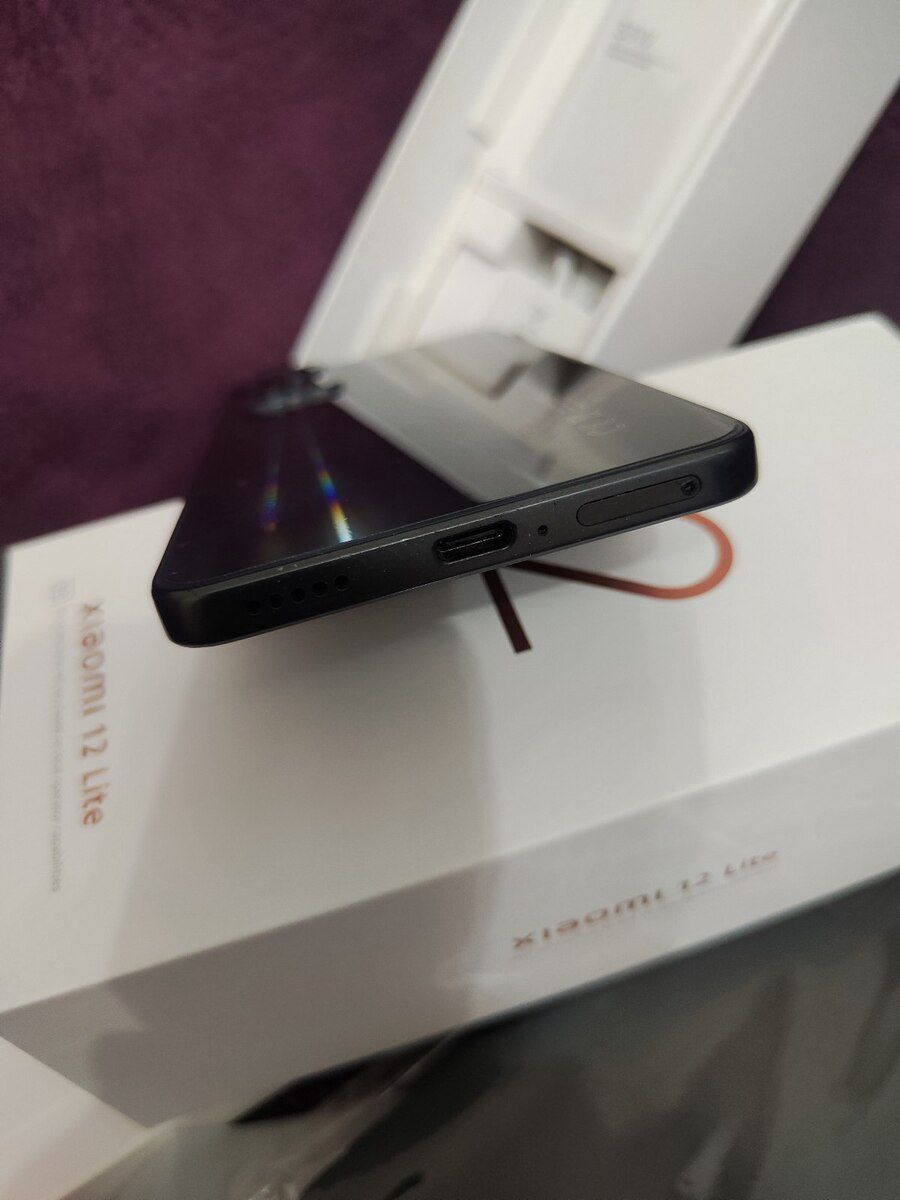 Xiaomi 12 Lite Black 128GB/8GB — Smartfonlar, Bakı (4)