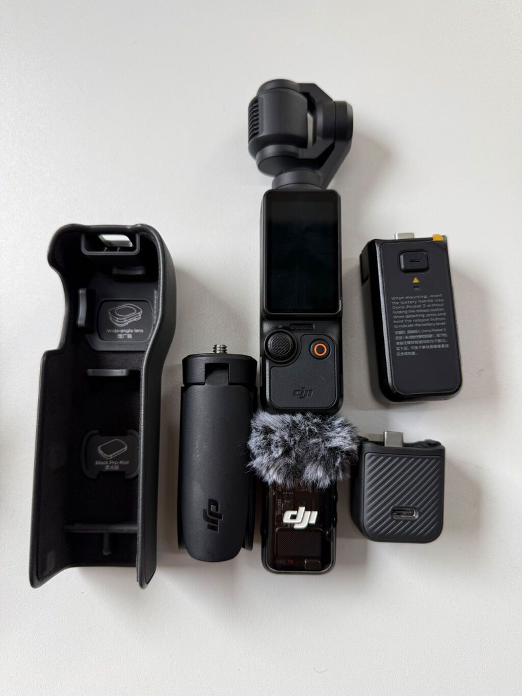 DJI Osmo Pocket 3 satılır. Kamera çox səliqəli istifadə olunub, tam — Elektronika, Bakı (5)
