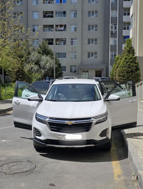 Equinox LT. Koja salon. Masin 2024 cu ilde Copartdan coc yungul — Bakı