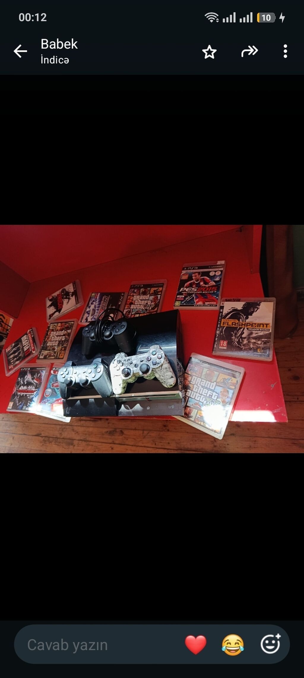 PlayStation 3 (PS3) oyun paketi yadasinda futbol oyunlari var isdesez — Elektronika, Masazır (3)