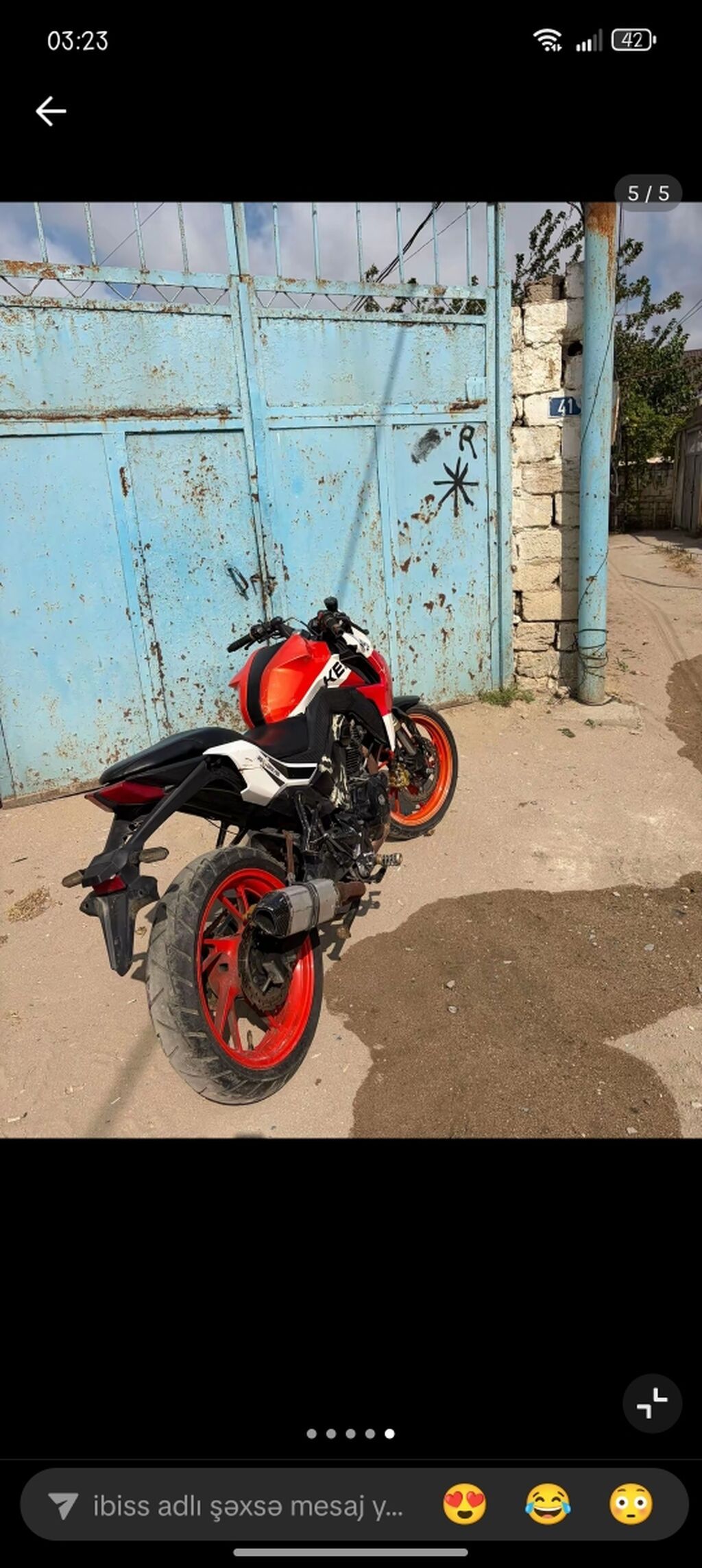 Tufan - 2025, 250 sm3, 32000 km — Motosikletlər, Bakı (3)