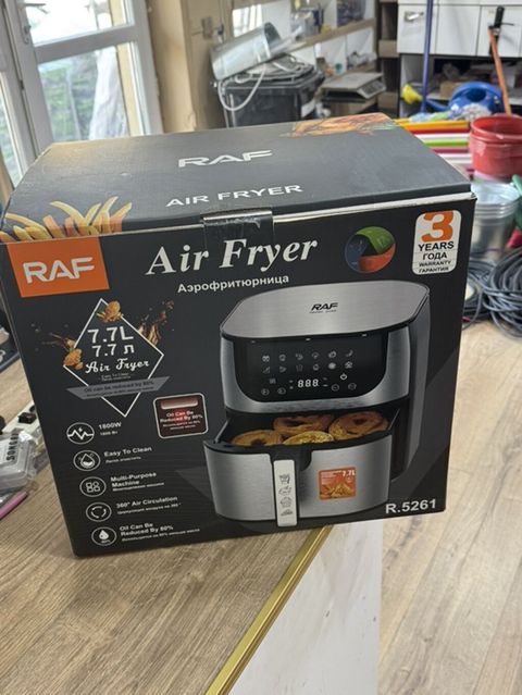 Raf R.5261 – 7.7 l aır fryer tam yeni Satılır raf R.5261 — Mehdiabad