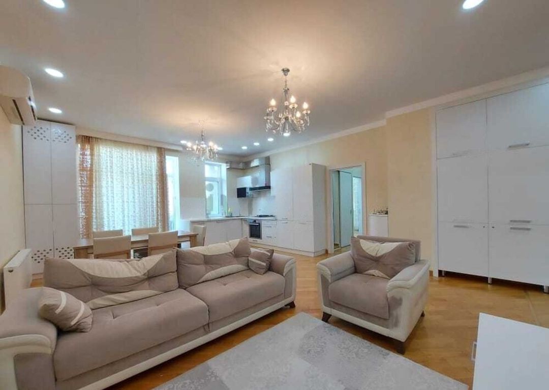 İcarəyə verilir 3 otaqlı yeni tikili 120 m² — Mənzil, Bakı (2)