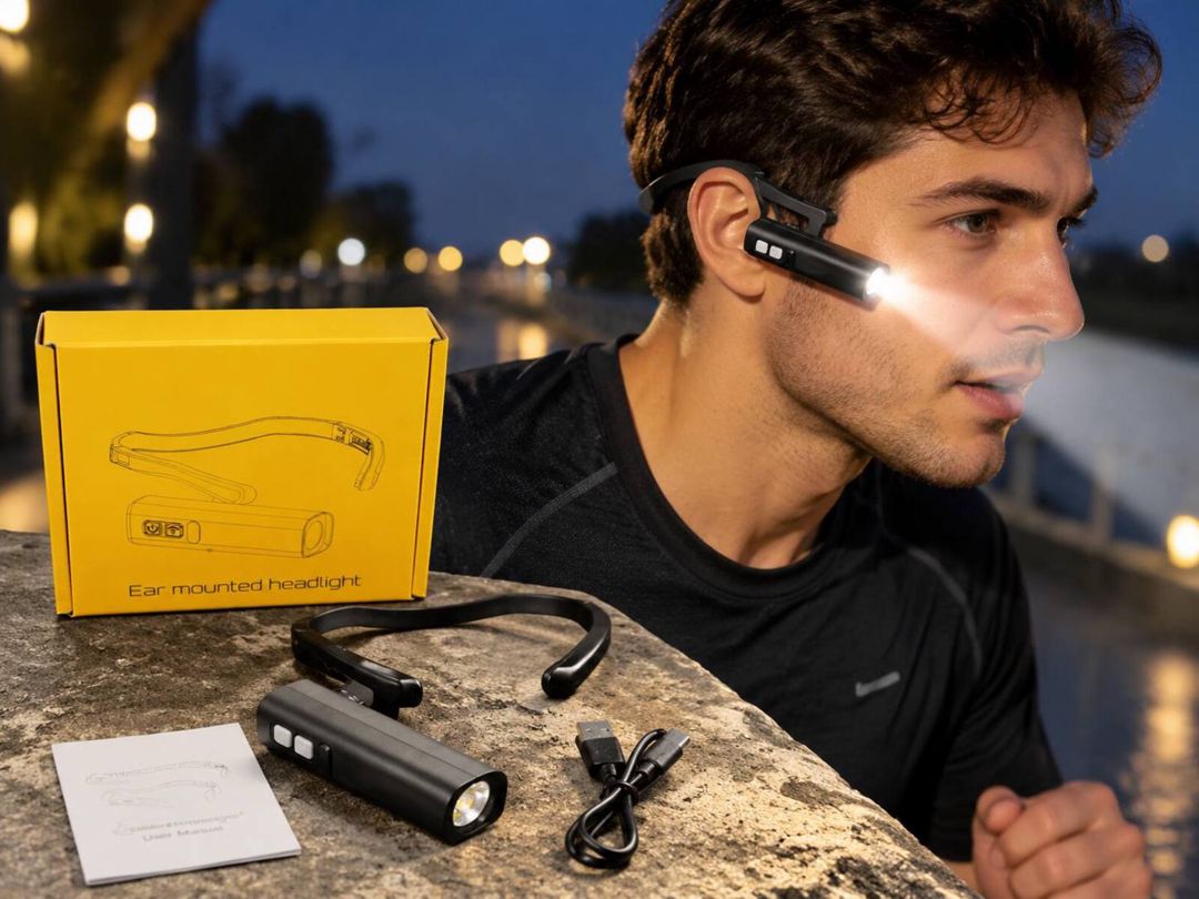 Qulaq fənəri bluetoothlu 6818B — Balıqçılıq aksesuarları, Bakı