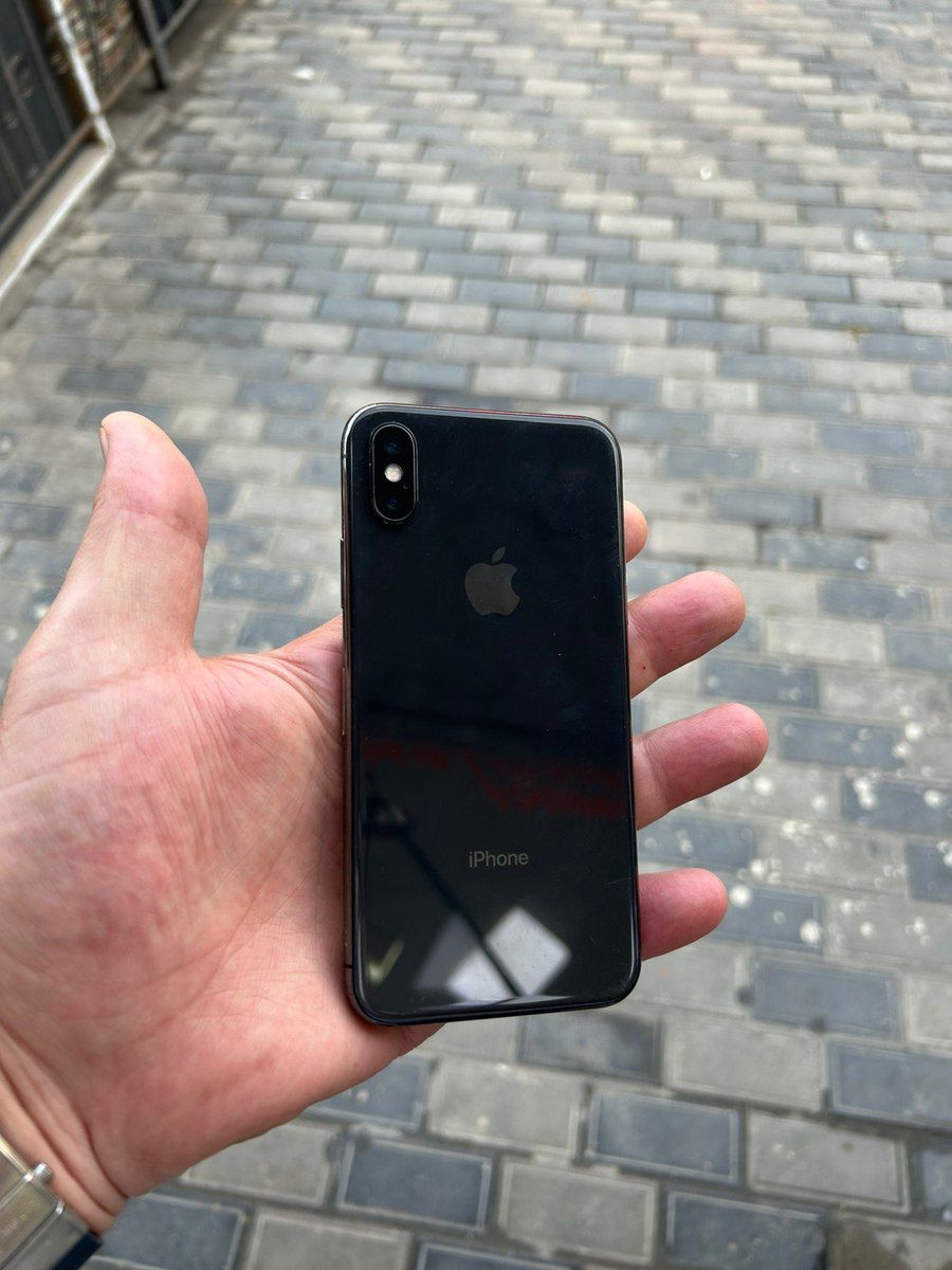 Apple iPhone X Space Gray 64GB/3GB — Smartfonlar, Bakı (2)