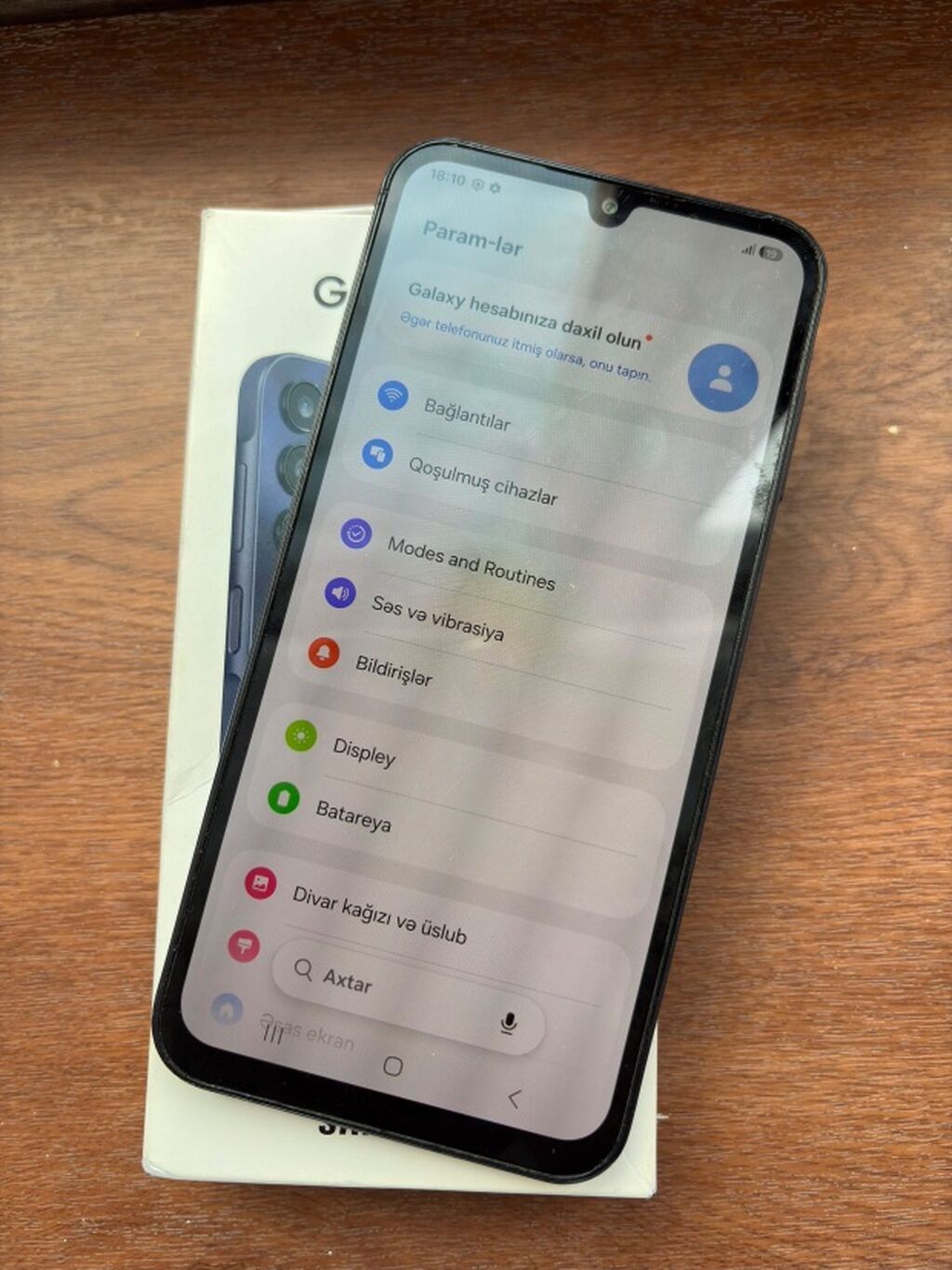 Samsung Galaxy A15, 128 GB, rəng - Göy — Samsung, Bakı (6)