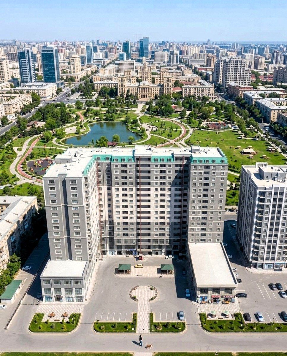 Satılır 3 otaqlı yeni tikili 105 m² — Mənzil, Bakı (12)