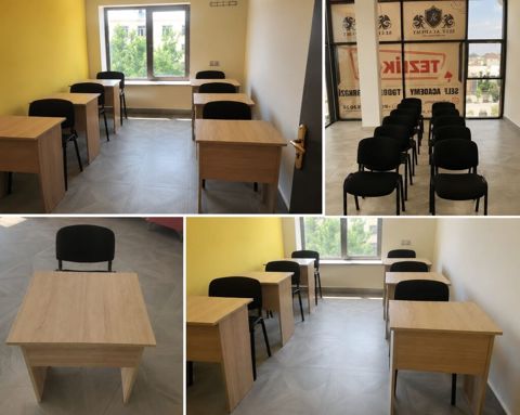 Məhsul: 22 ədəd tək nəfərlik parta dəsti - Tip: Tək nəfərlik parta — ikinci el mallarin satisi — Çarpayılar