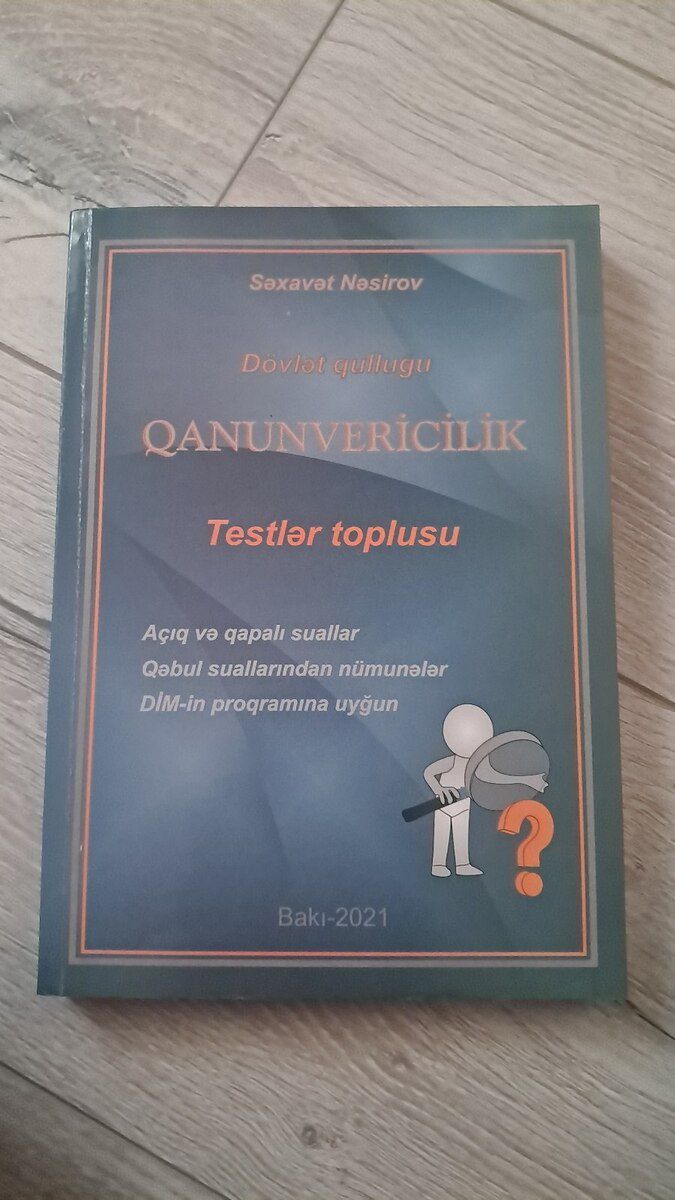 Dövlət qulluğu – Qanunvericilik Testlər Toplusu — Sırt çantaları, ranelər, çantalar, Bakı