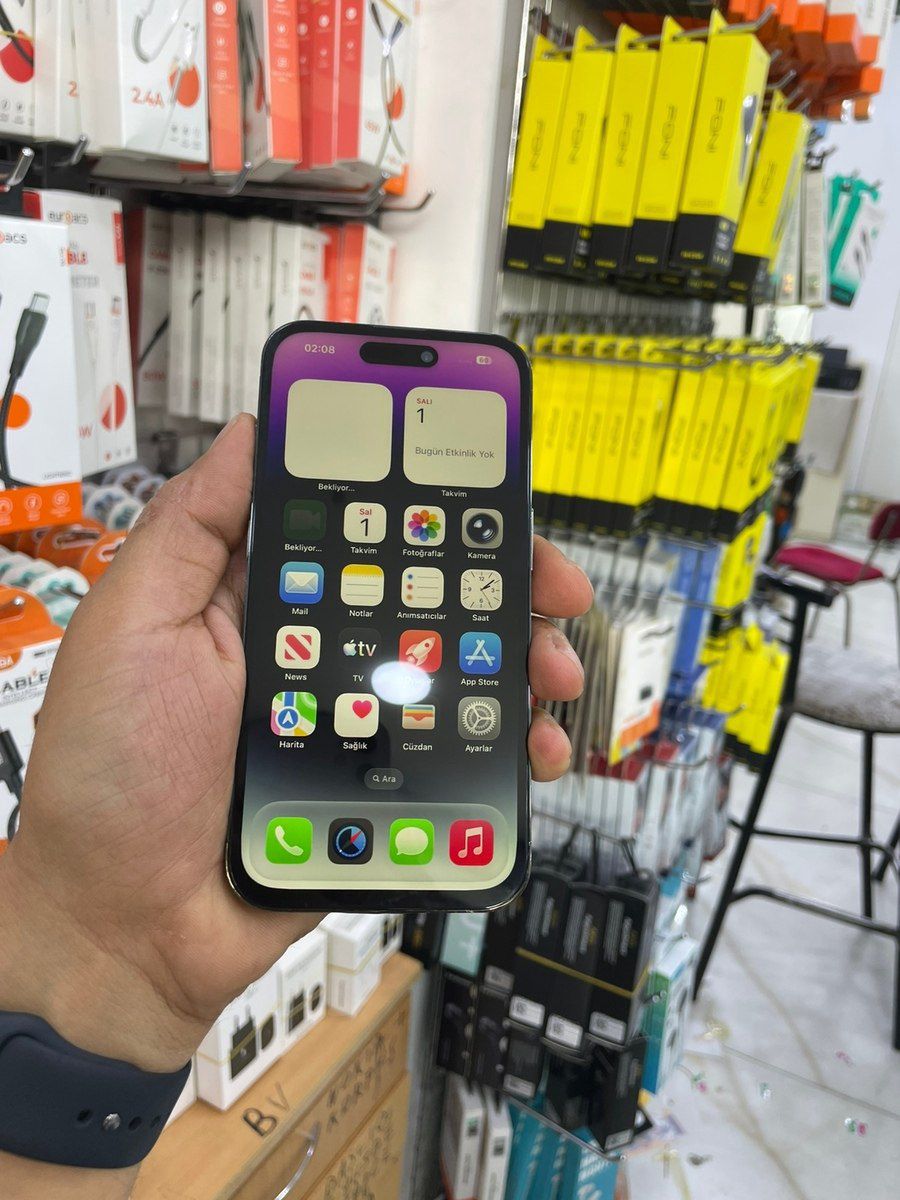 Apple iPhone 14 Pro Deep Purple 256GB/6GB — Smartfonlar, Gəncə (2)