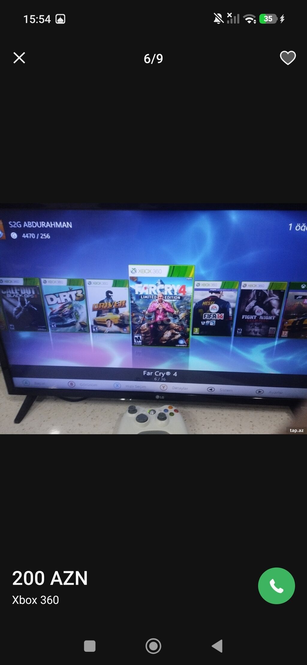 500GB Proşifkalı Xbox 360E Qızma,Donma problemi yoxdur ideal — Elektronika, Xırdalan (2)