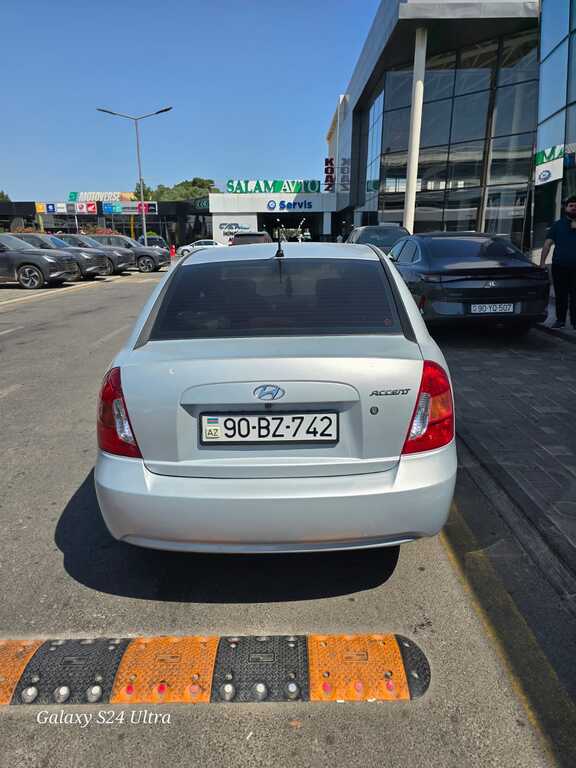 Hyundai Accent, 1.4 L, 2008 il, 211 000 km — Avtomobillər, Bakı (2)