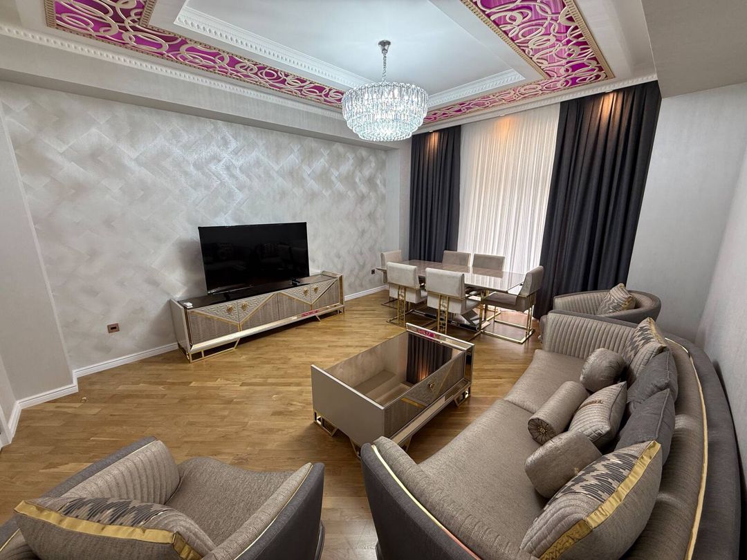 İcarəyə verilir 3 otaqlı yeni tikili 128 m² — Mənzil, Bakı (3)