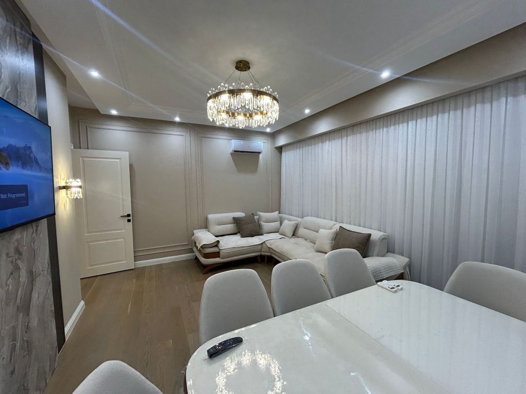 İcarəyə verilir 3 otaqlı yeni tikili 90 m² — Mənzil, Bakı (9)