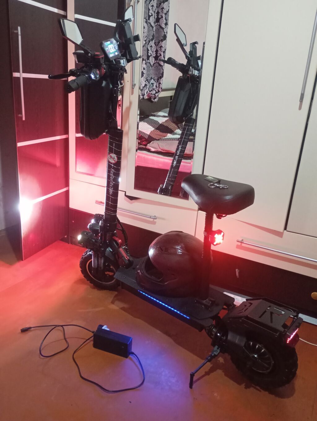 FasTer skuter Rs7 Elektrik skuter – güclü işıqlanma və əlavə — İdman, hobi, istirahət, Bakı (10)