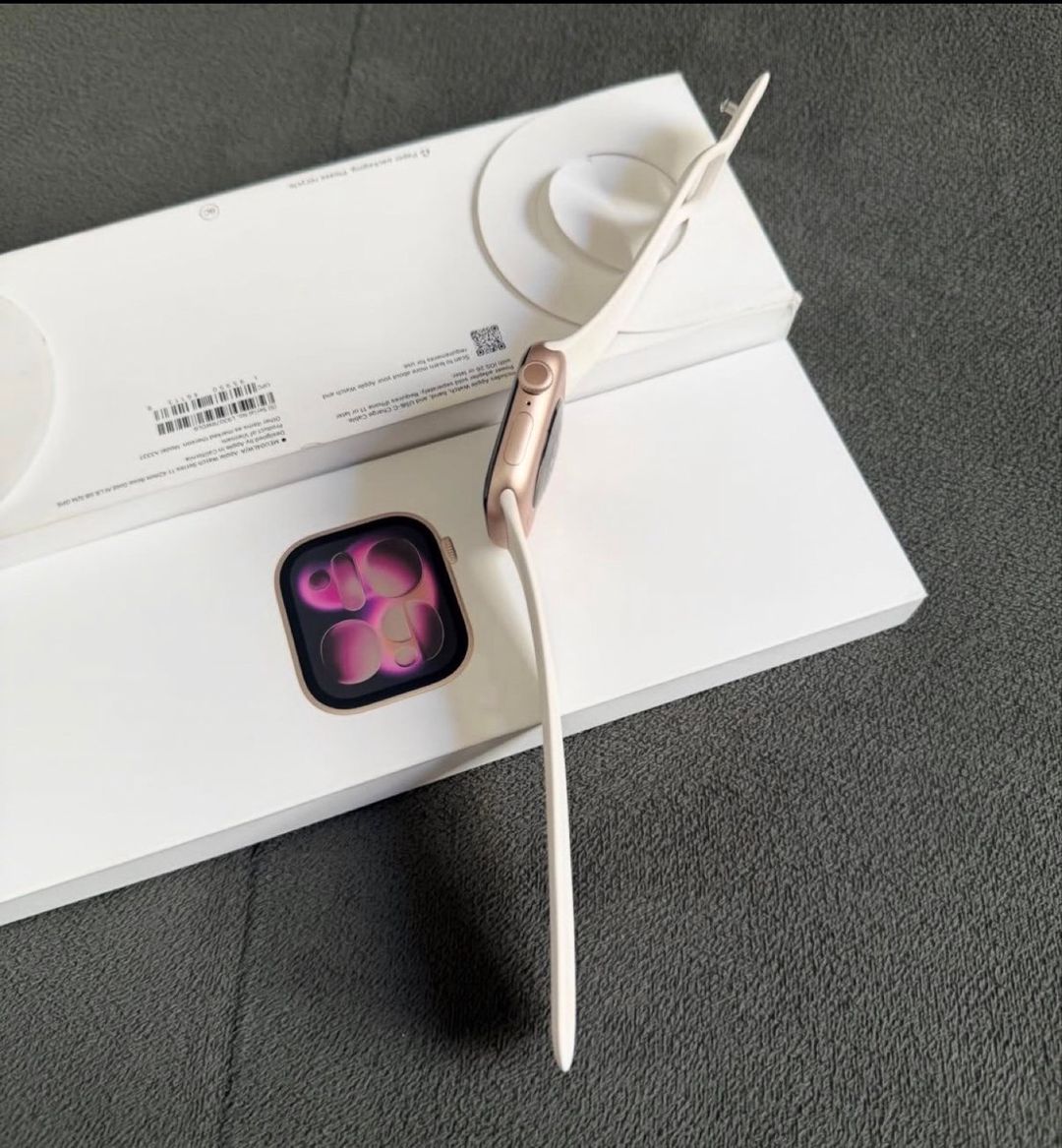 Apple Watch Series 10 Aluminum Rose Gold 42mm — Elektronika, Bakı (10)
