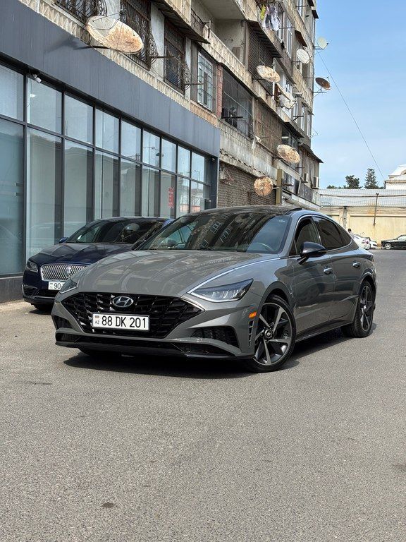 Hyundai Sonata, 1.6 L, 2021 il, 67 000 km — Avtomobillər, Bakı (2)