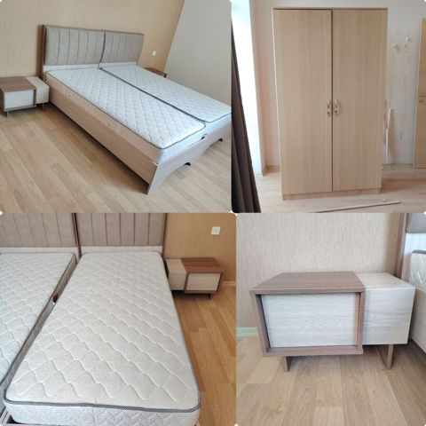 Oğlan və qız üçün, İşlənmiş, 2 təknəfərlik çarpayı, Dolab, Tumba — Bakı