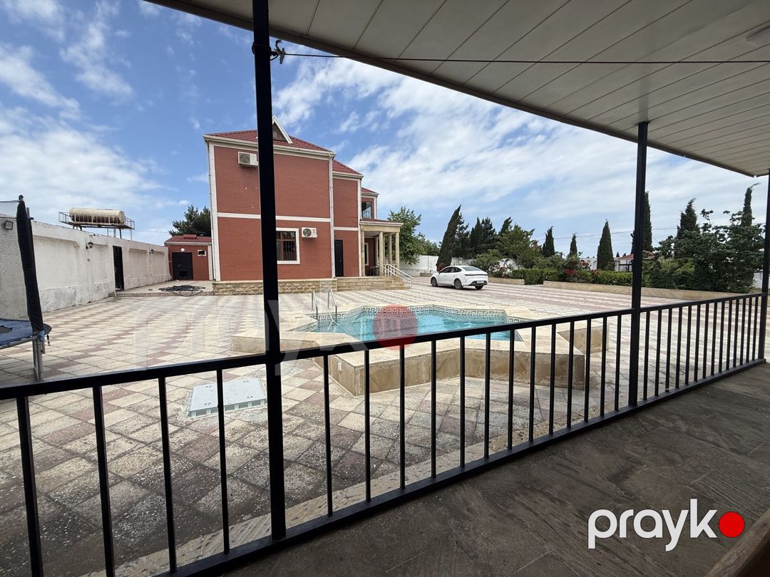 Satılır 5 otaqlı həyət evi/bağ evi 330 m² — Ev, villa, Bakı (3)