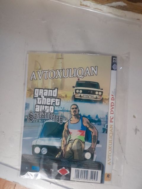 Grand Theft Auto: San Andreas Avtoxuliqan oyun diski — Sumqayıt