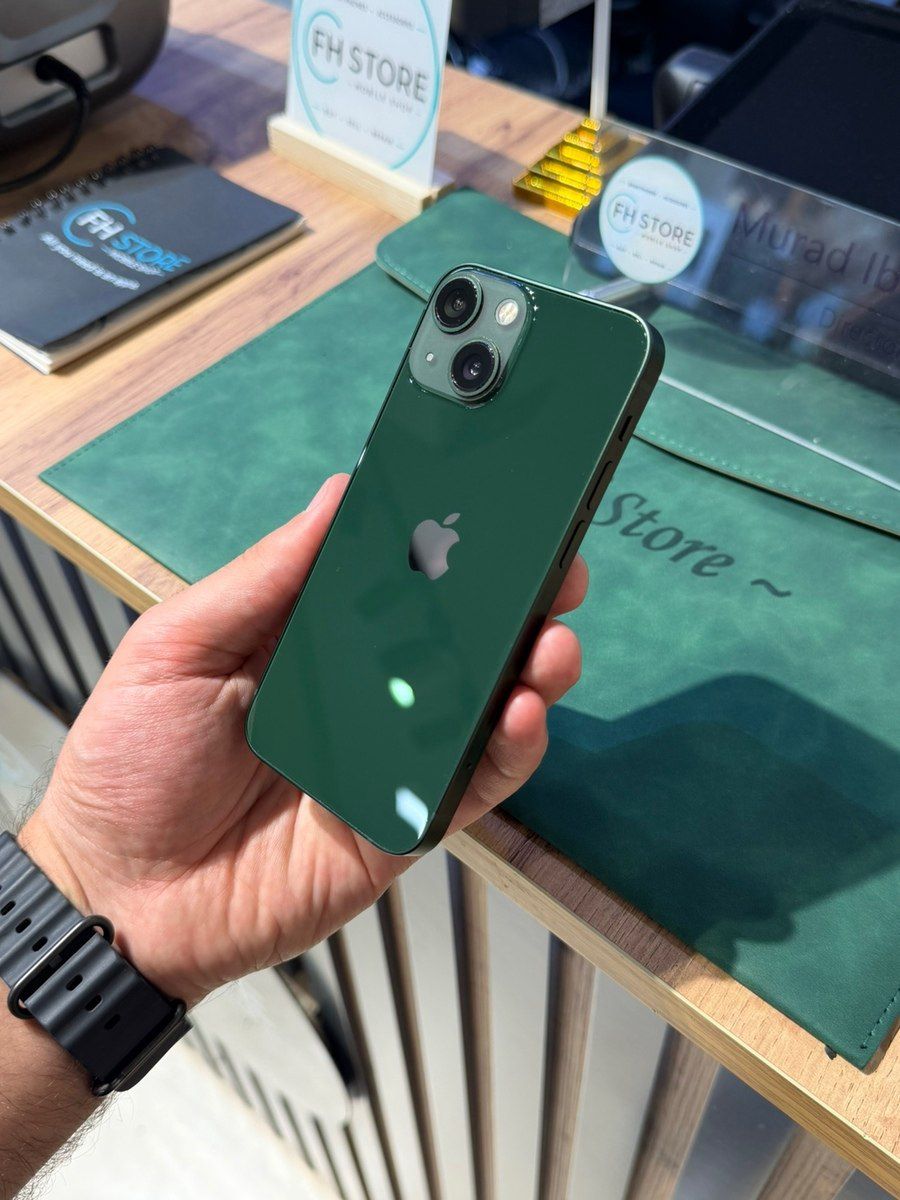 Apple iPhone 13 Mini Green 128GB/4GB — Smartfonlar, Bakı (4)