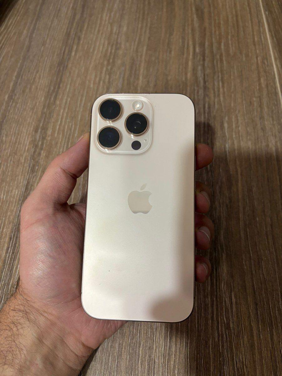 Apple iPhone 16 Pro Desert Titanium 128GB/8GB — Smartfonlar, Bakı